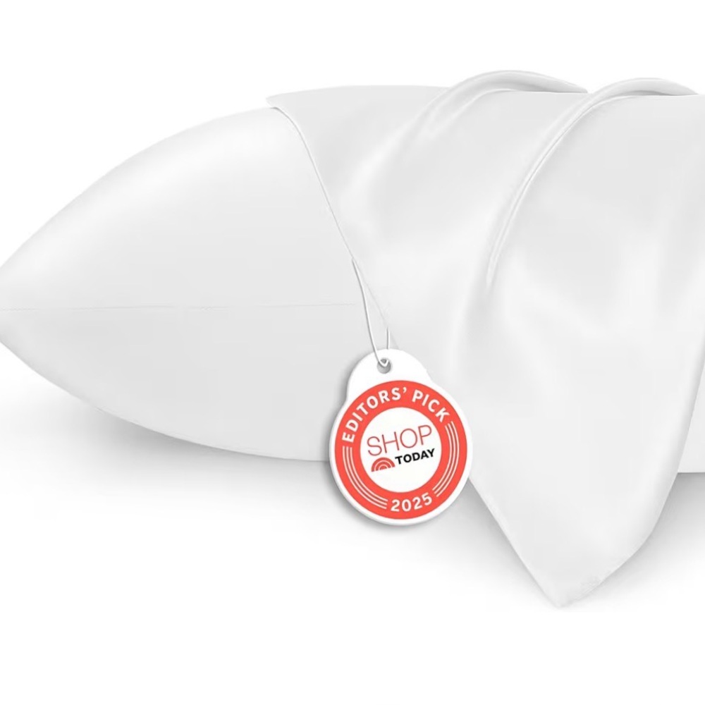 Bedsure 2 pack satin cooling queen size pillowcases!